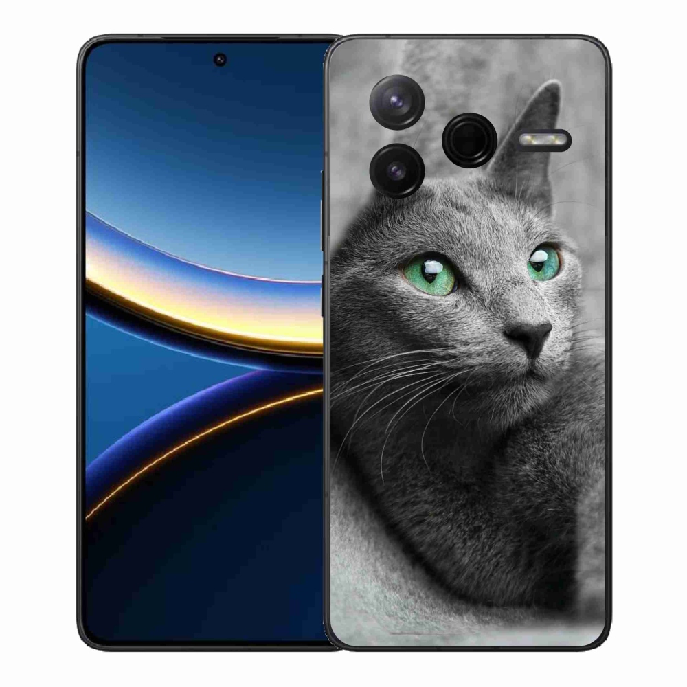 Gélový kryt mmCase na Xiaomi Poco F7 Pro - mačka 2