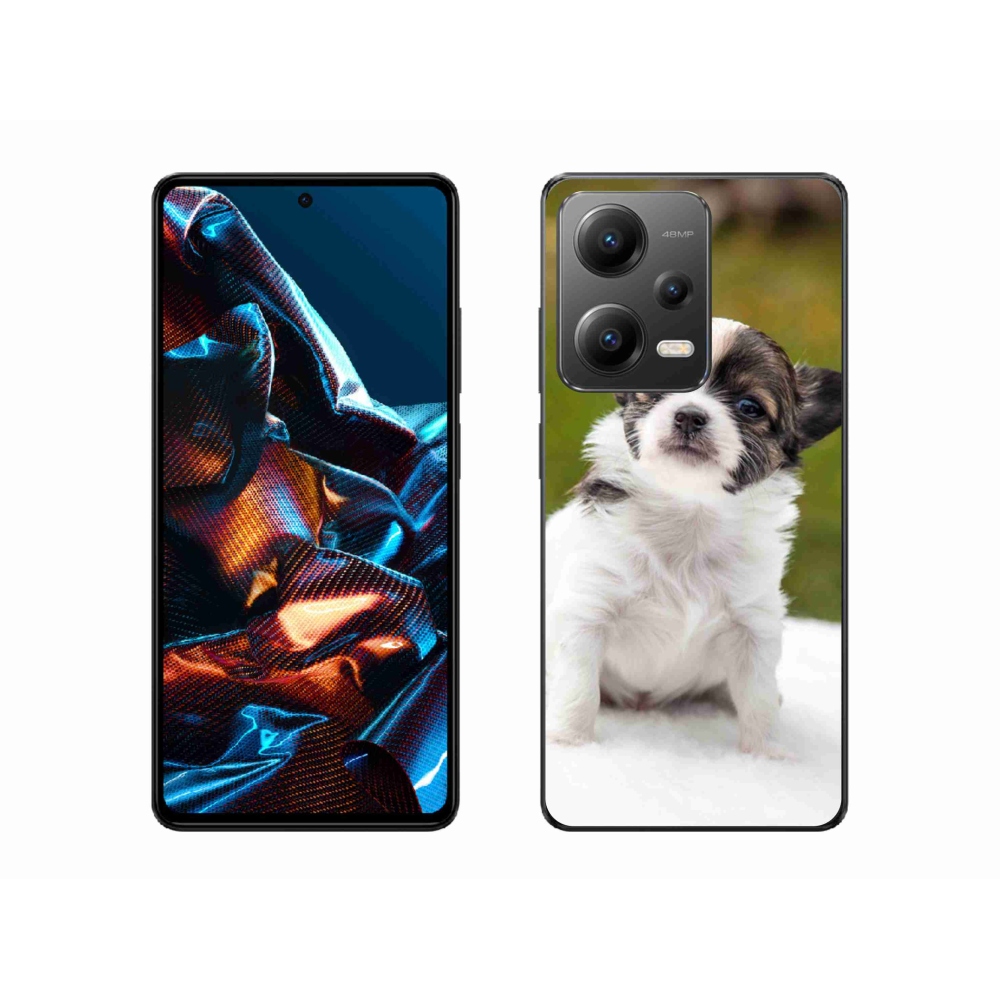 Gélový obal mmCase na mobil Xiaomi Redmi Note 12 Pro 5G - čivava 4