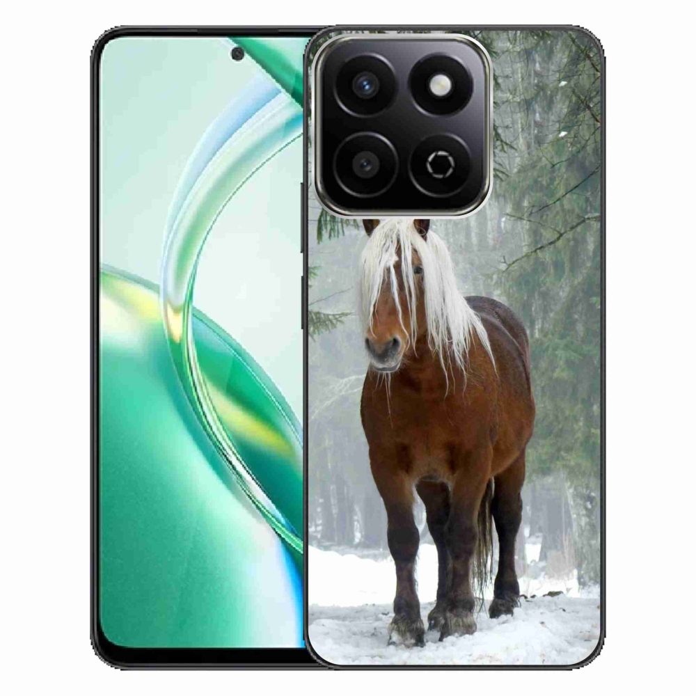 Gélový obal mmCase na Honor 200 Smart 5G - kôň v lese