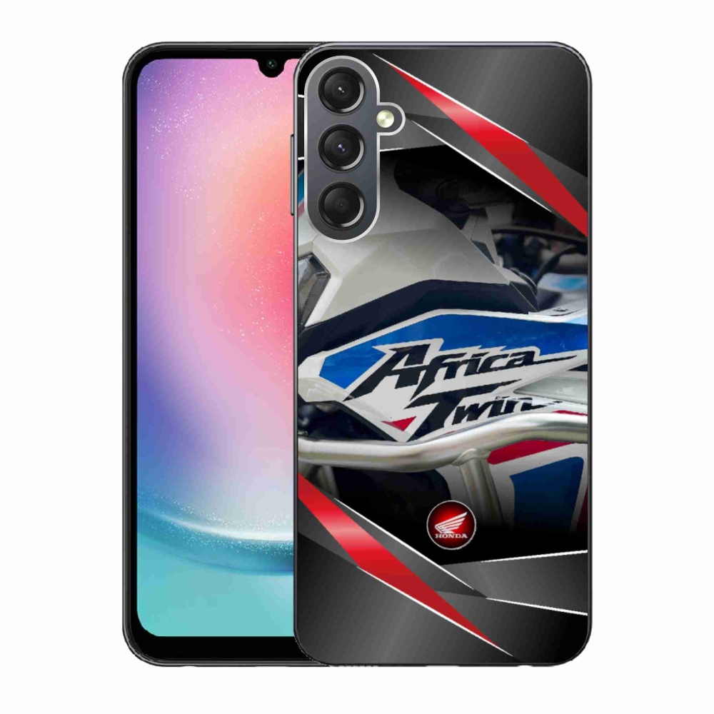 Gélový kryt mmCase na Samsung Galaxy A24 - motorka honda