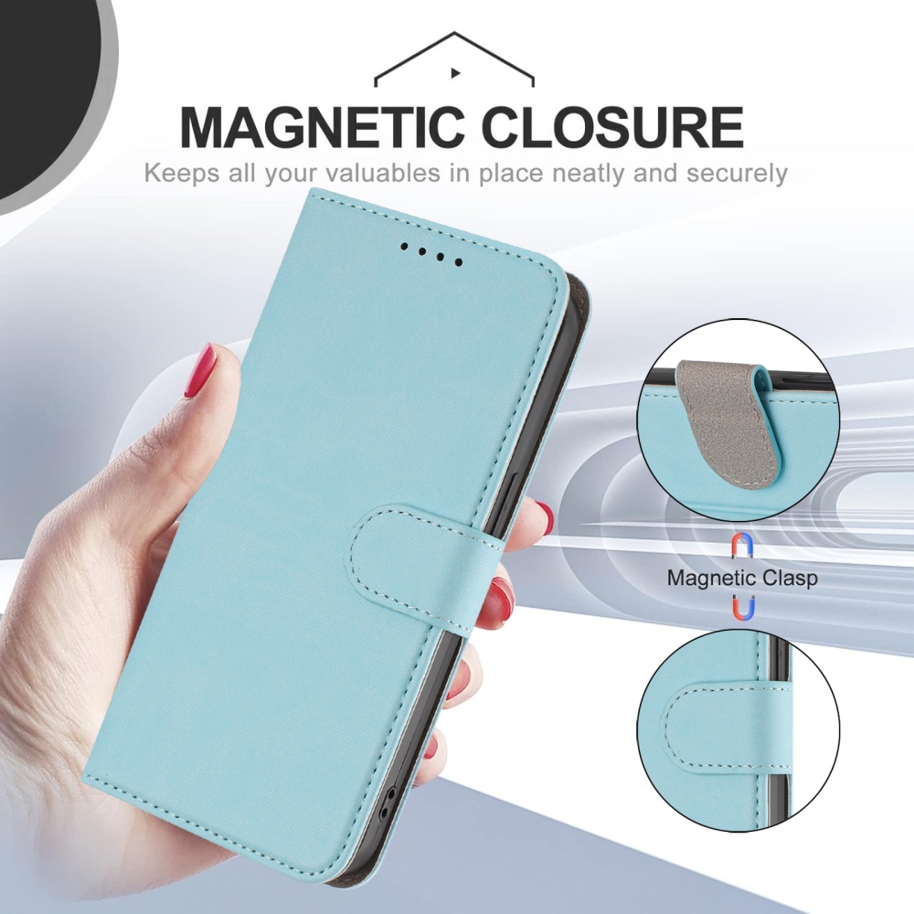 Snap knižkové púzdro na Samsung Galaxy A07 4G - svetlomodré