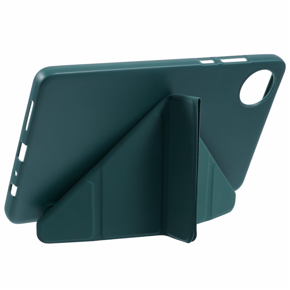 Origamis skladacie púzdro na tablet Xiaomi Redmi Pad SE 8.7 - tmavozelené