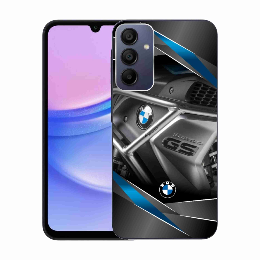 Gélový kryt mmCase na Samsung Galaxy A15 4G/5G - motorka bmw