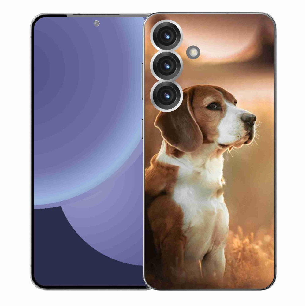 Gélový kryt mmCase na Samsung Galaxy S25+ - bígl