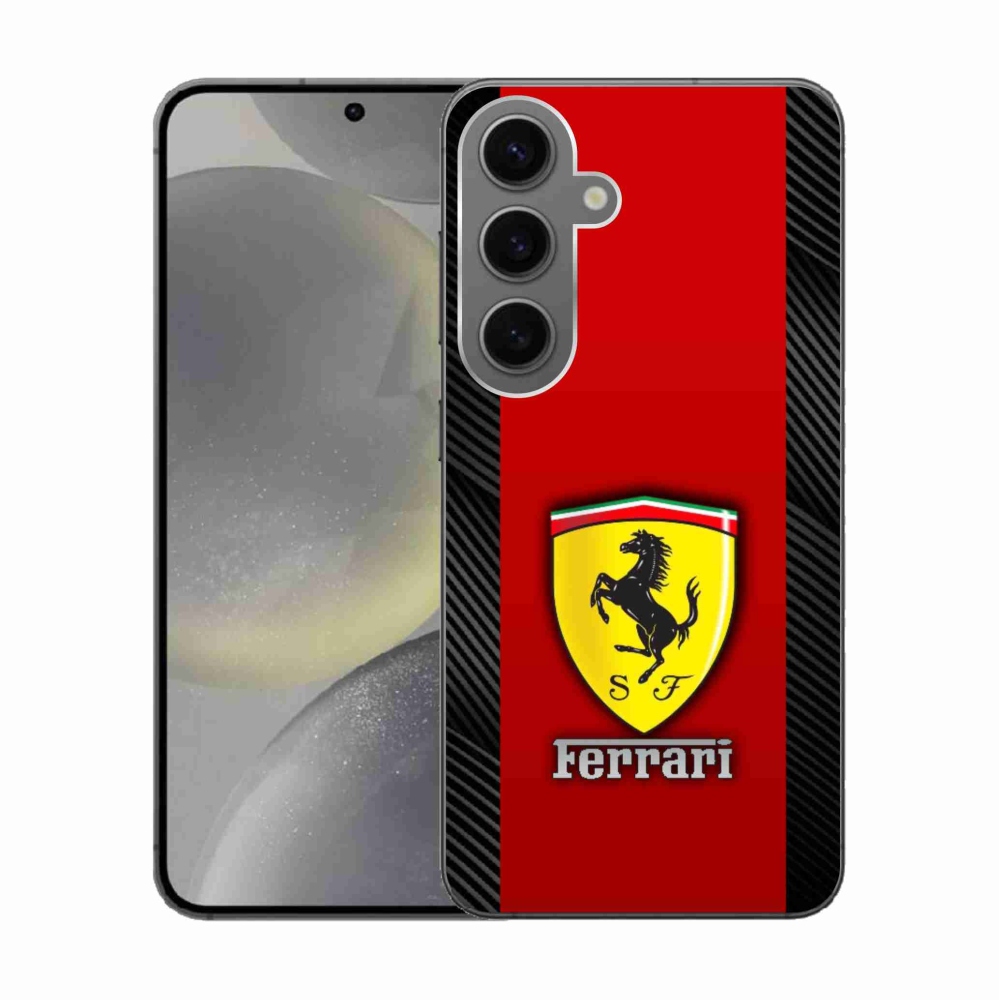 Gélový kryt mmCase na Samsung Galaxy S24 - ferrari