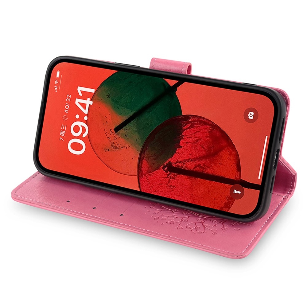 Tree knižkové puzdro na Huawei Pura 70 Pro - ružové