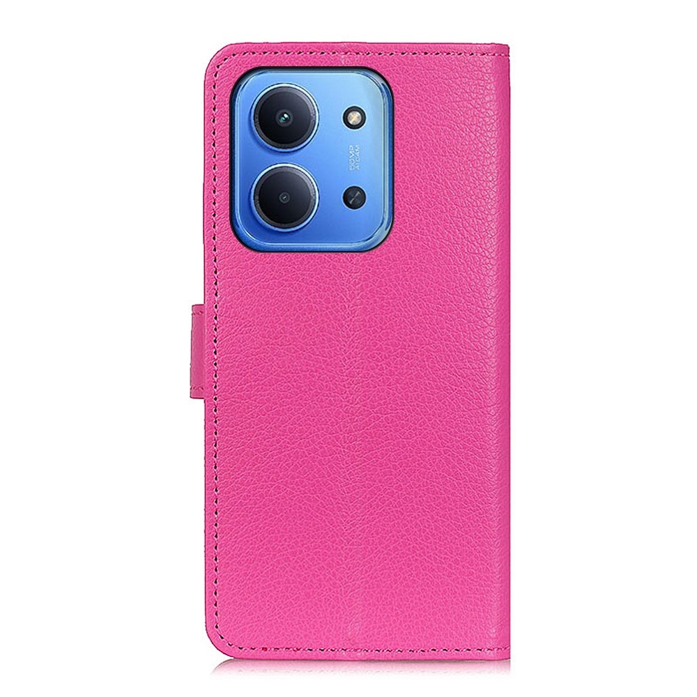 Litchie knižkové púzdro na Xiaomi Redmi 15C 4G/5G (173mm) - rose