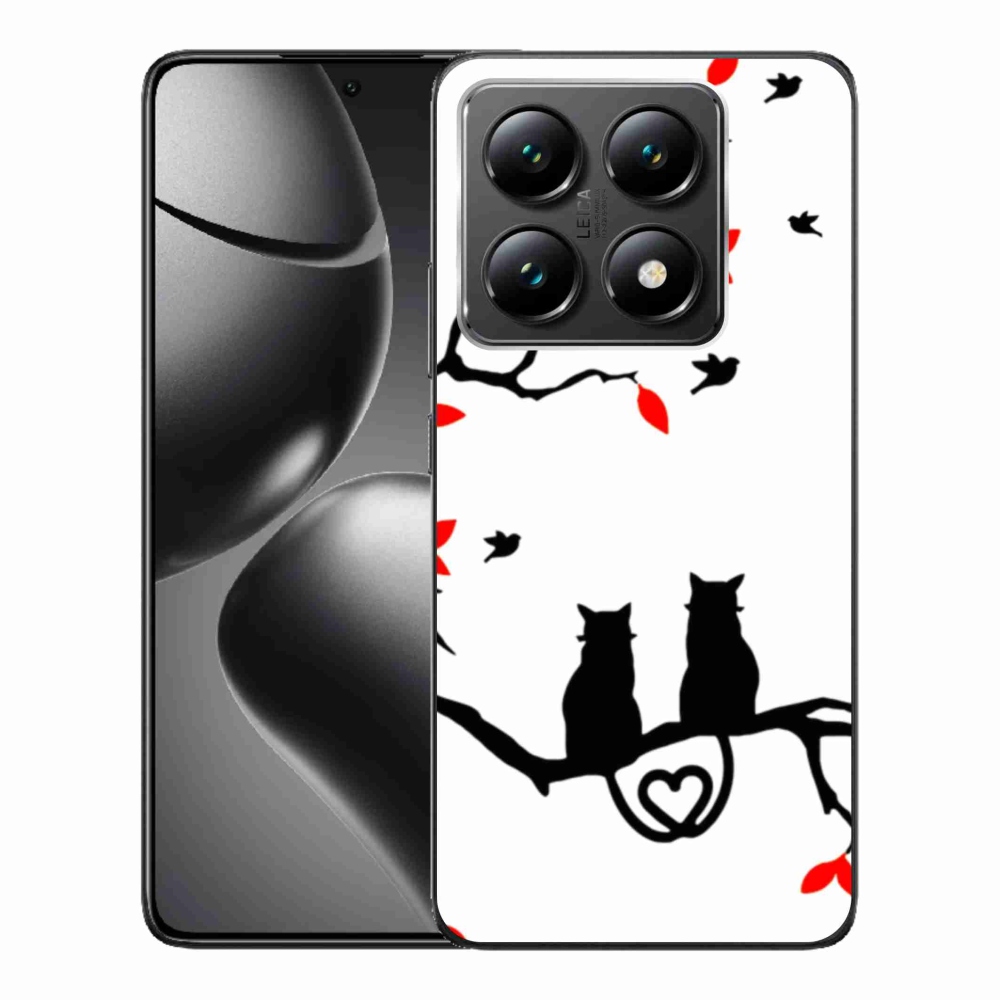 Gélový kryt mmCase na Xiaomi 14T - mačacia láska