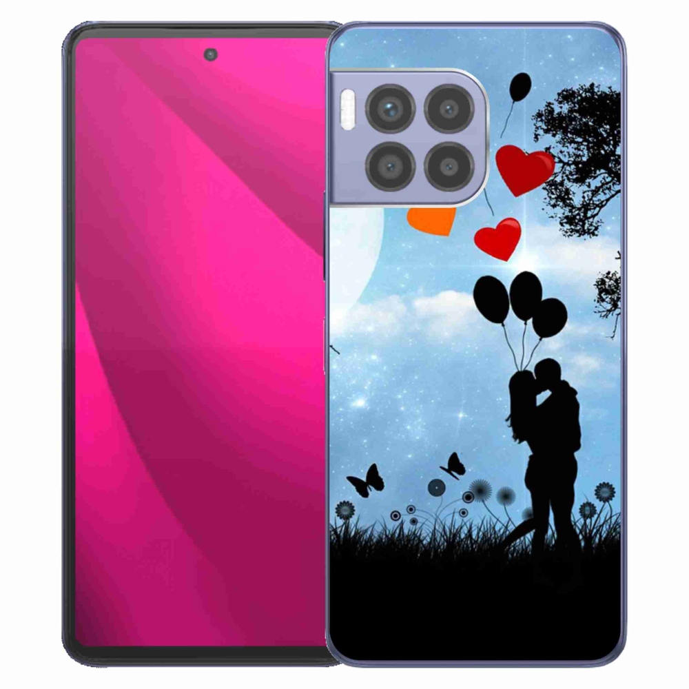 Gélový kryt mmCase na T-Mobile T Phone 2 Pro - zamilovaný pár