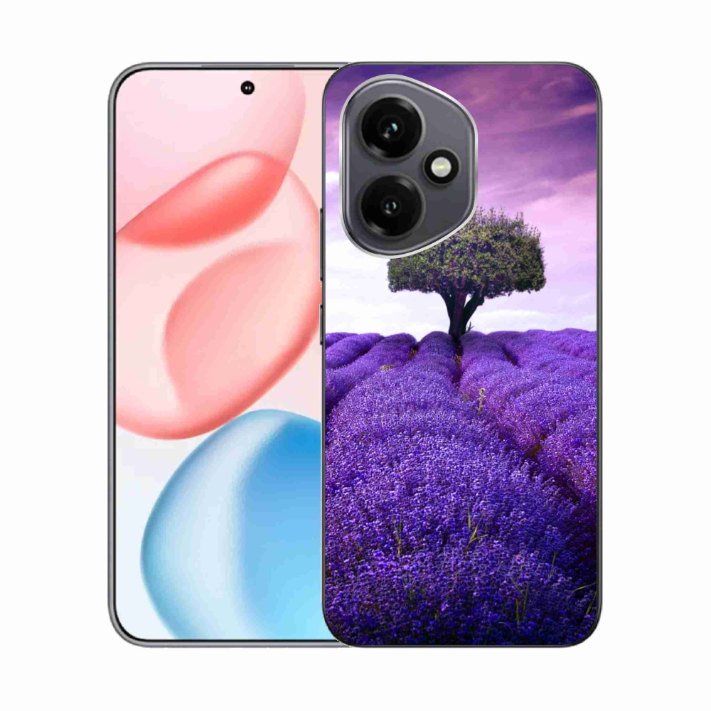 Gélový kryt mmCase na Honor 400 - levanduľová lúka