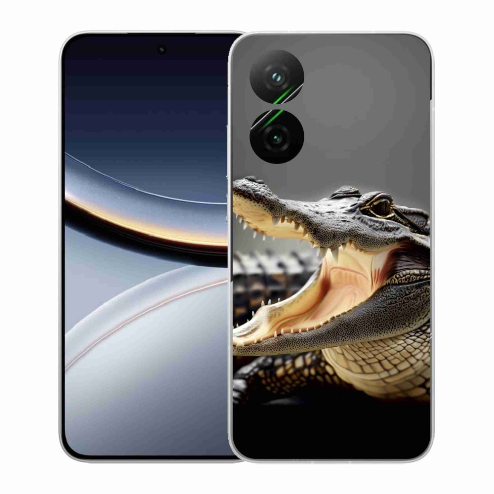 Gélový kryt mmCase na Xiaomi Poco F7 5G - krokodíl