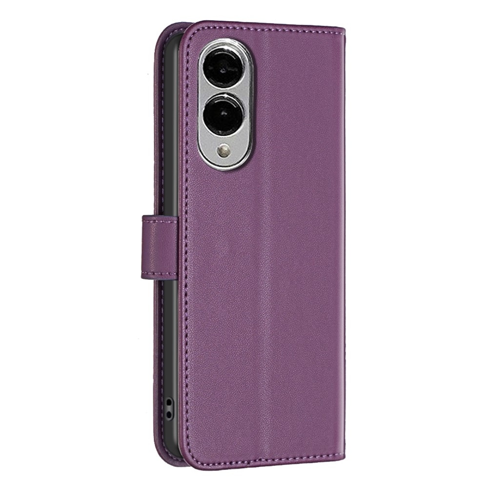 BNF knižkové púzdro na Samsung Galaxy S25 Edge - tmavofialové