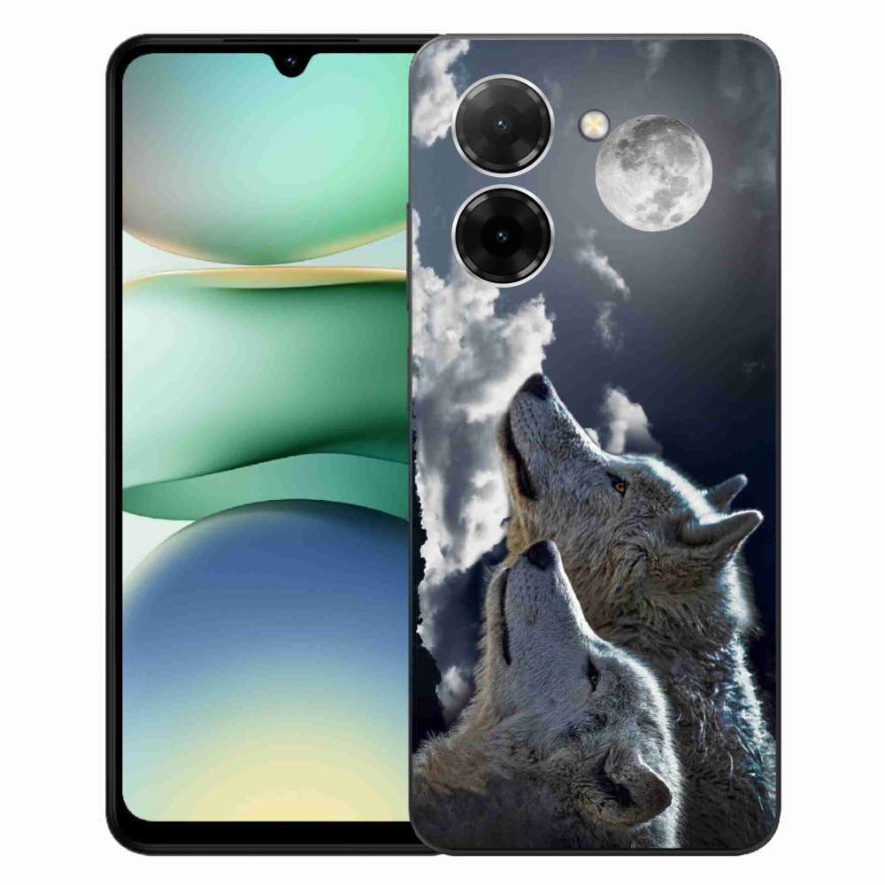 Gélový kryt mmCase na Xiaomi Redmi A5 (171.7x77.8x8.3mm) - vlci