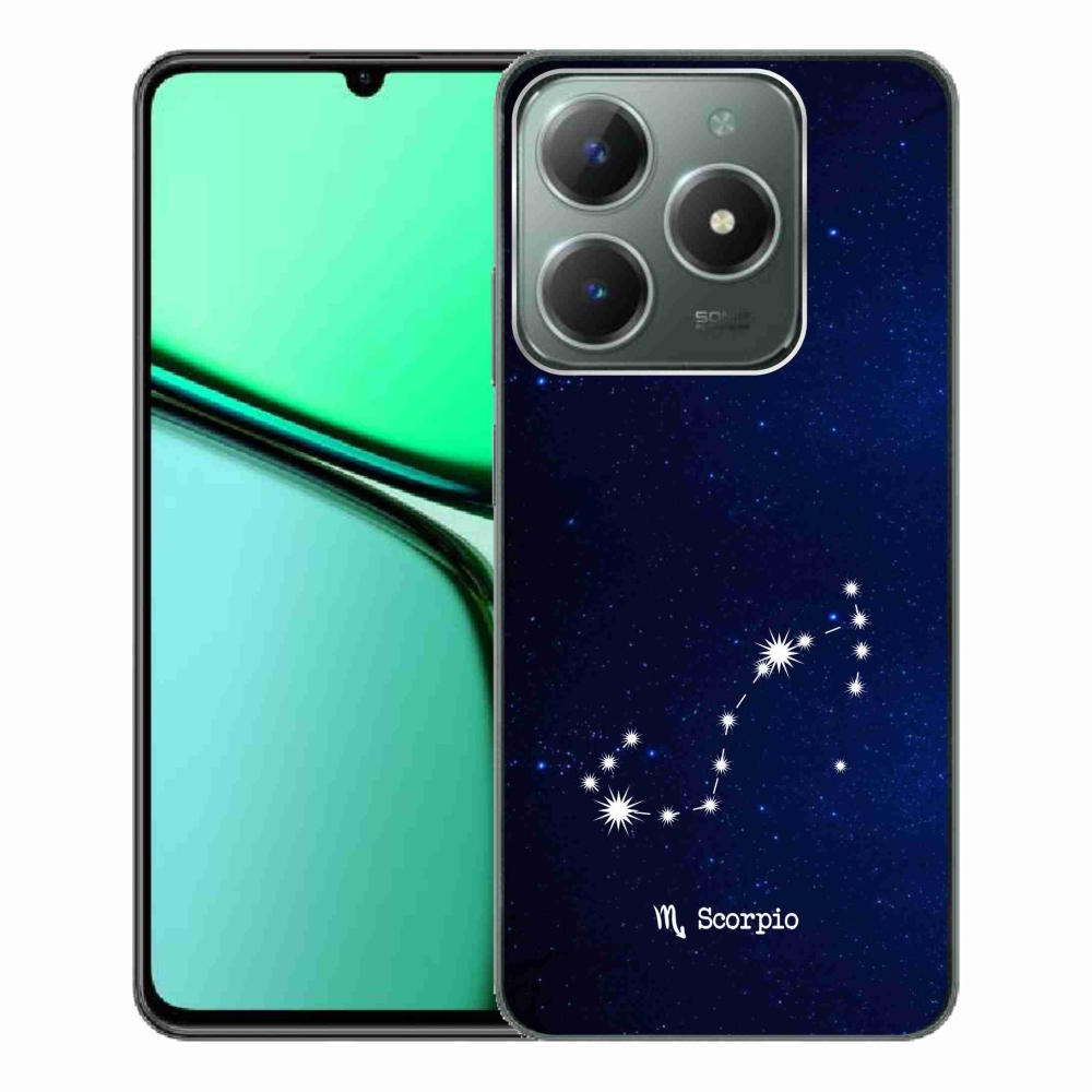 Gélový kryt mmCase na Realme C61 - súhvezdie Škorpióna