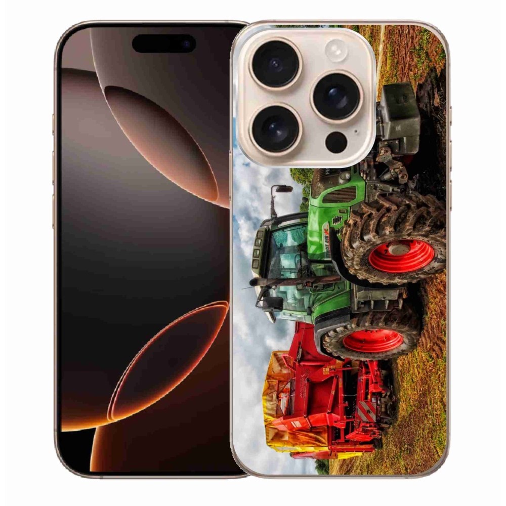 Gélový kryt mmCase na iPhone 16 Pro Max - traktor 4