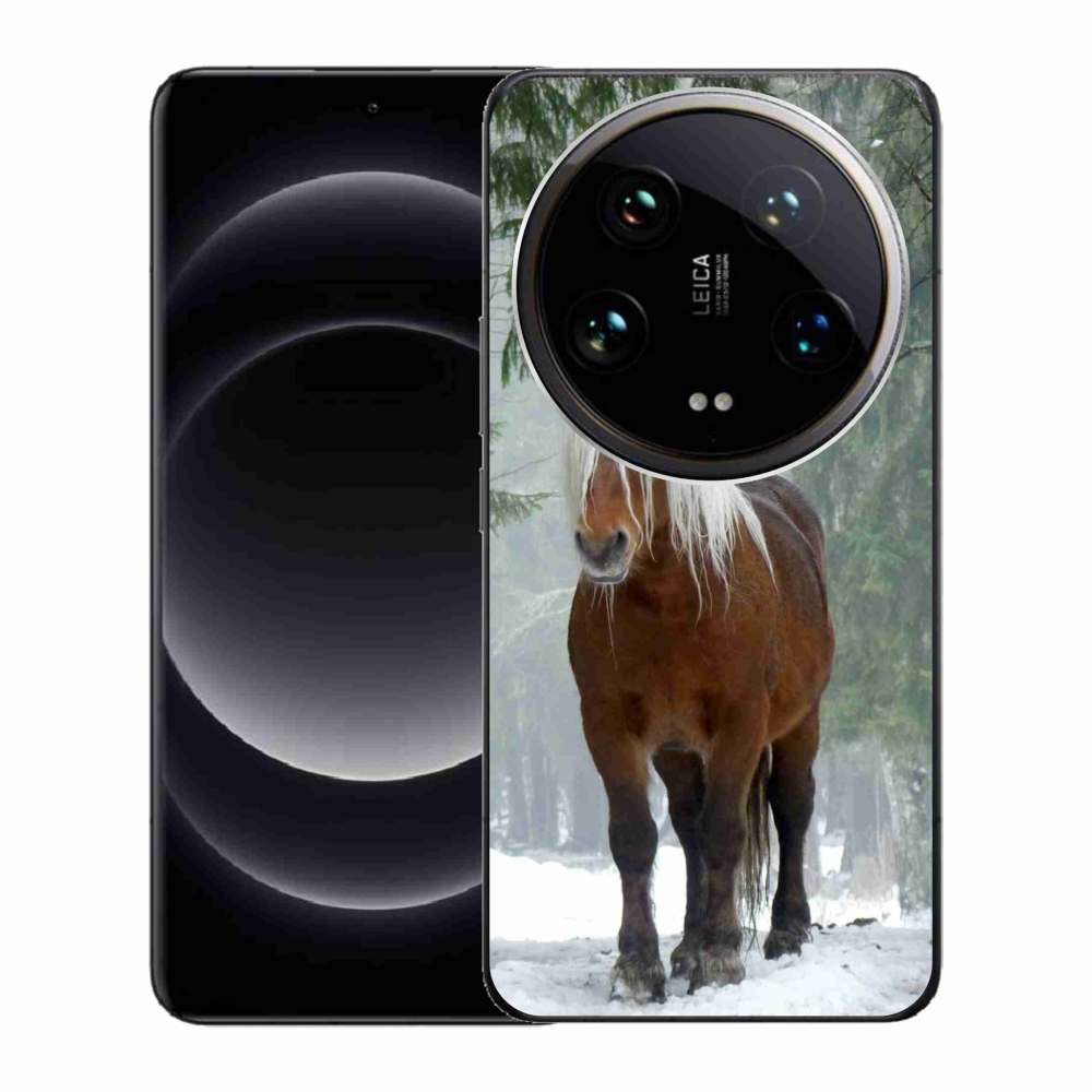 Gélový obal mmCase na Xiaomi 14 Ultra - kôň v lese