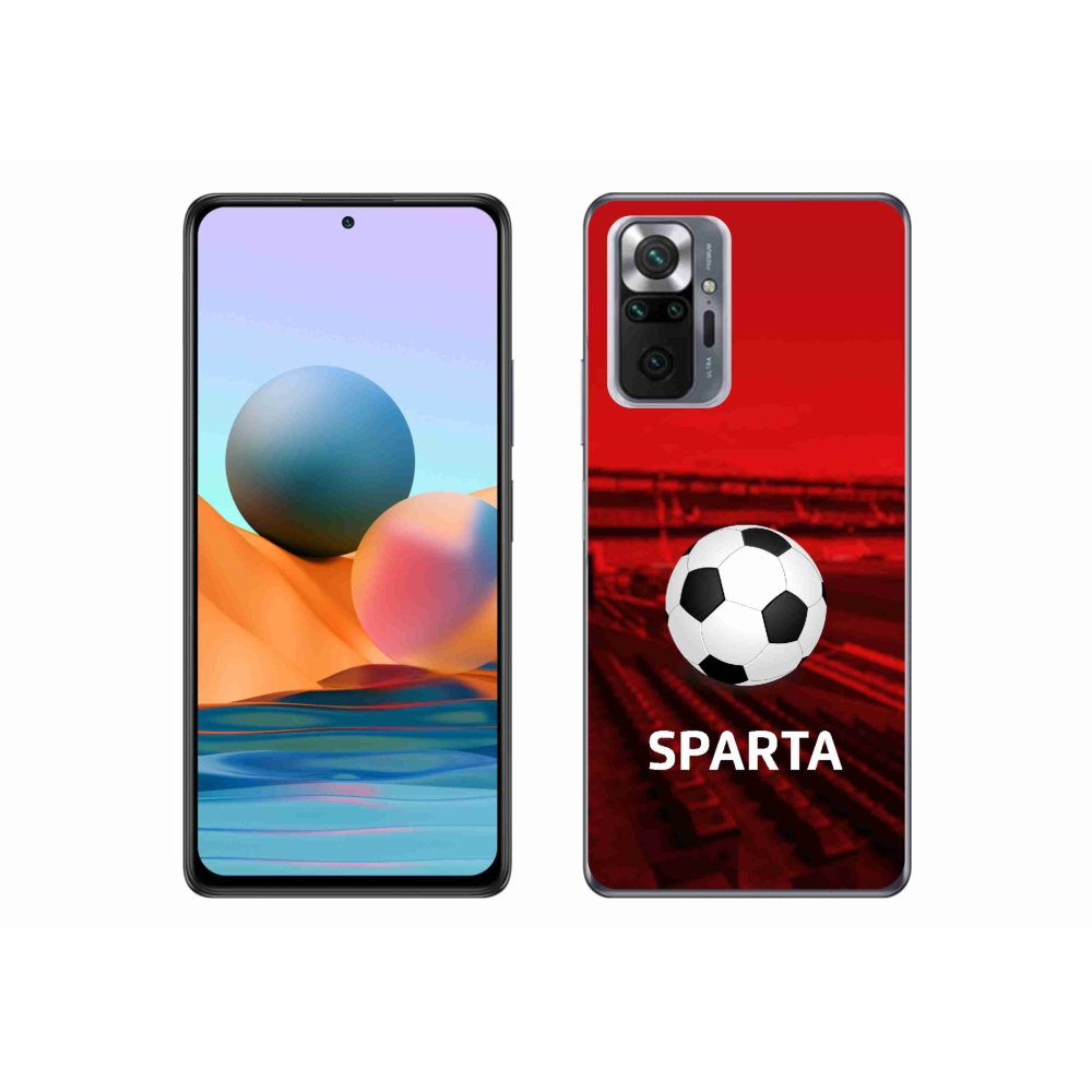 Gélový kryt mmCase na Xiaomi Redmi Note 10 Pro - sparta 1