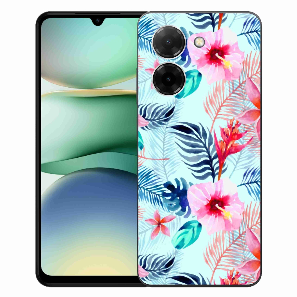 Gélový kryt mmCase na Xiaomi Redmi A5 (171.7x77.8x8.3mm) - kvety