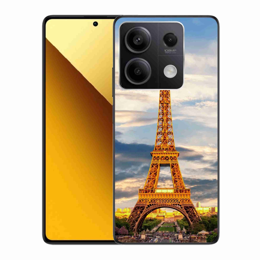 Gélový kryt mmCase na Xiaomi Redmi Note 13 5G - eiffelova veža 3
