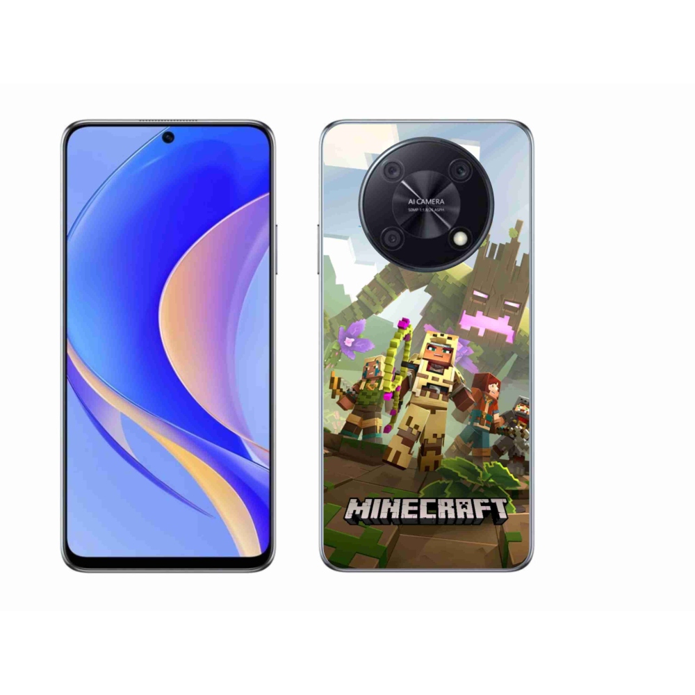 Gélový kryt mmCase na Huawei Nova Y90 - minecraft 1