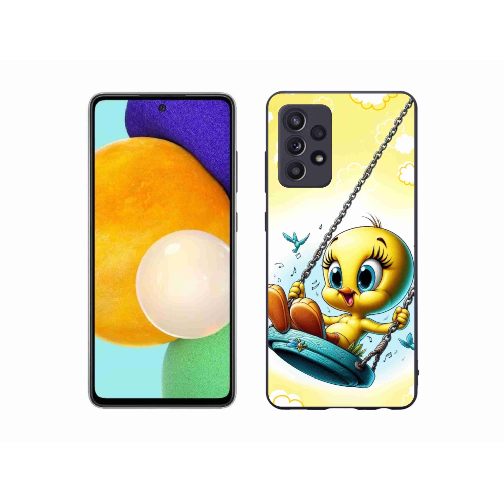 Gélový kryt mmCase na Samsung Galaxy A52/A52 5G - tweety