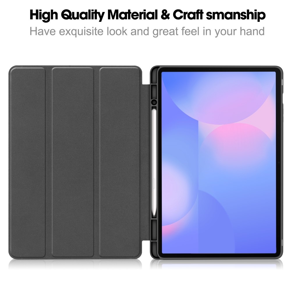 Casy inteligentné zatváracie púzdro na Samsung Galaxy Tab S10 FE+ - šedé