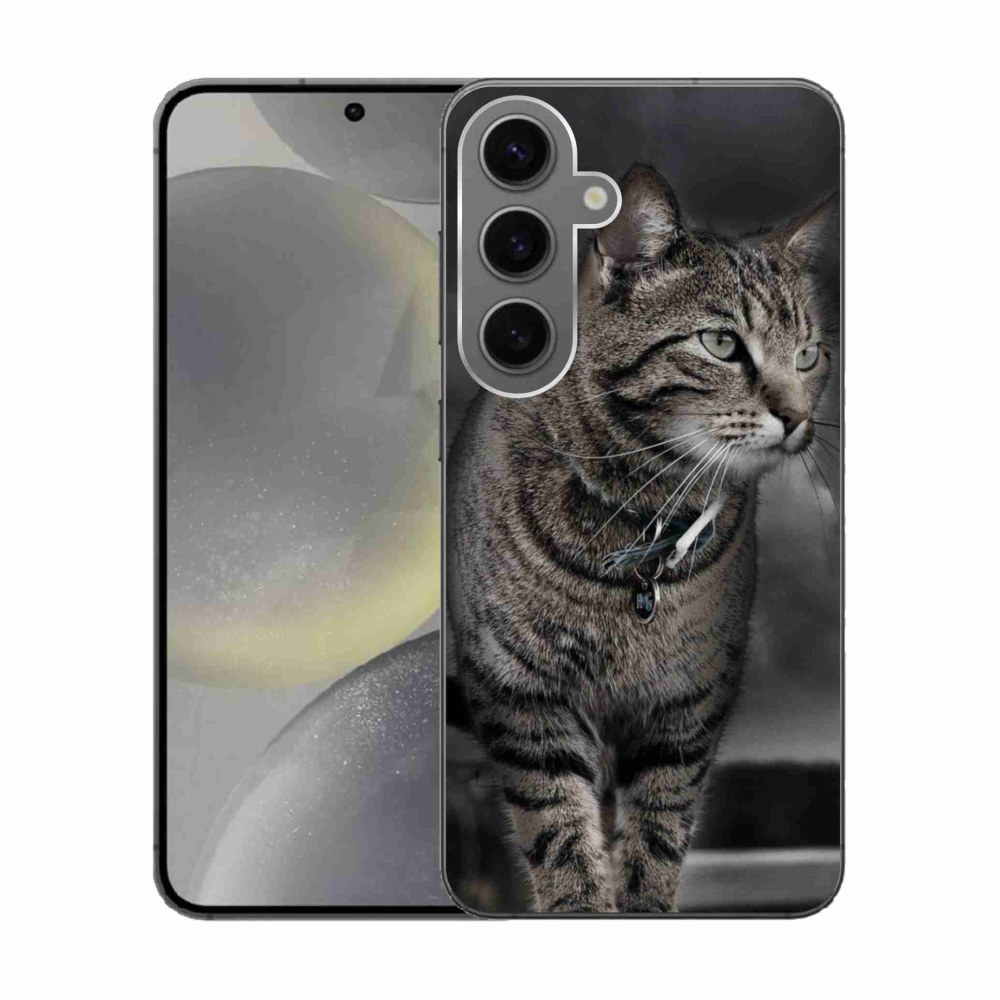 Gélový kryt mmCase na Samsung Galaxy S24 - mačka
