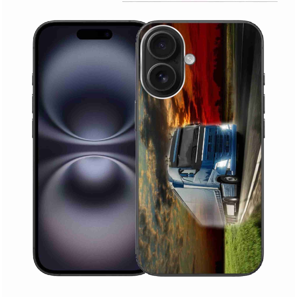 Gélový kryt mmCase na iPhone 16 - kamión 4