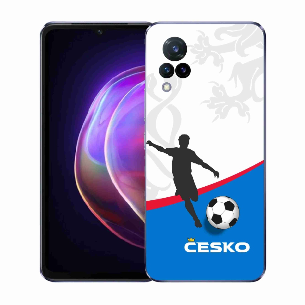 Gélový kryt mmCase na Vivo V21 4G/5G - futbal Česko 1