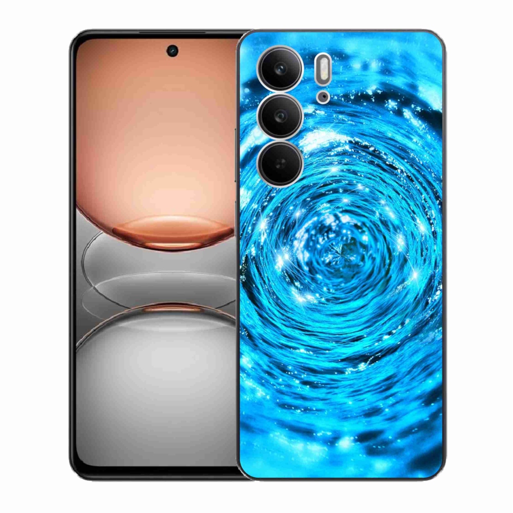 Gélový kryt mmCase na Realme C75 - vodný vír