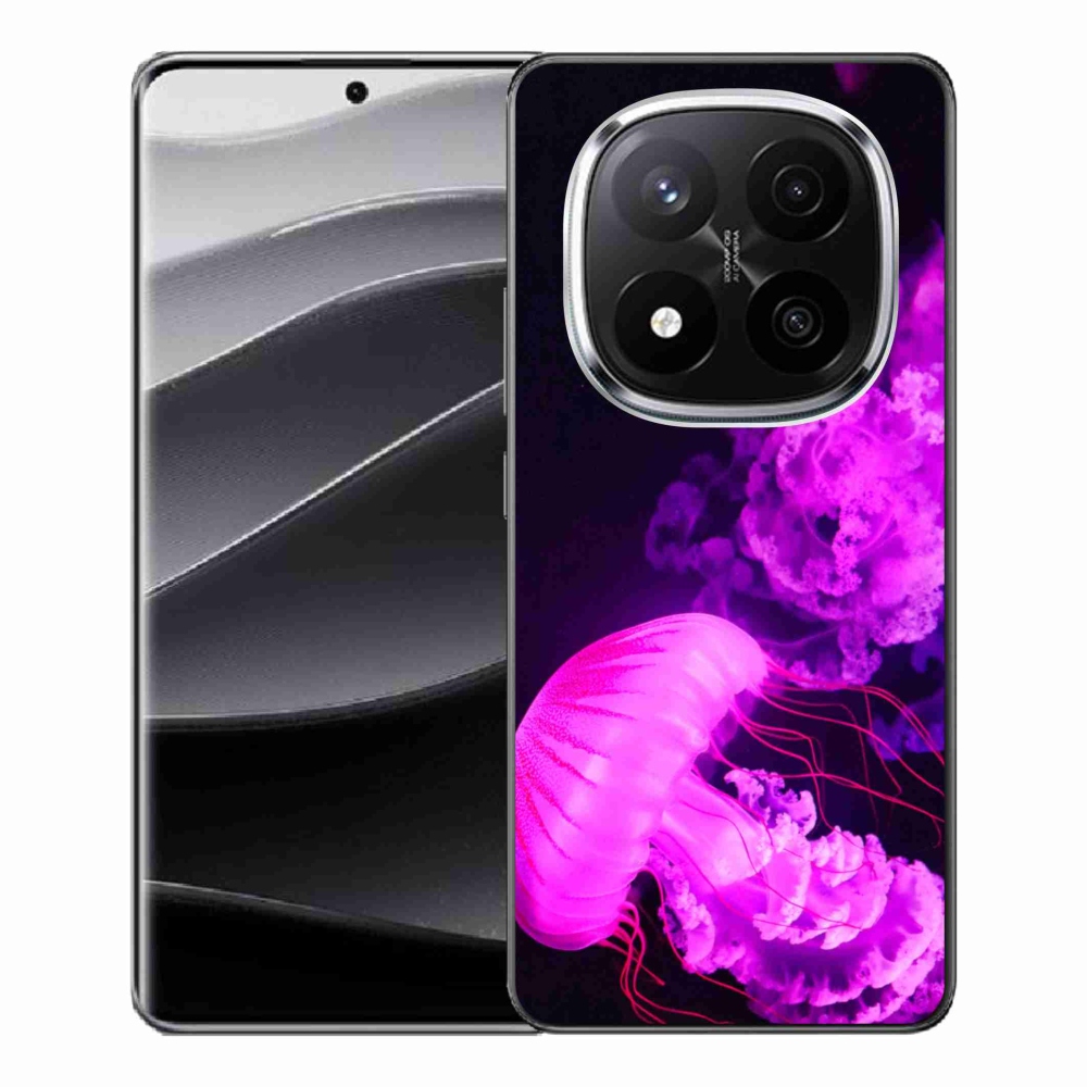 Gélový kryt mmCase na Xiaomi Redmi Note 14 Pro+ 5G - medúza 1