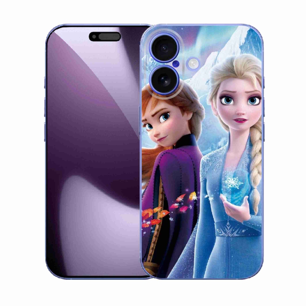Gélový kryt mmCase na iPhone 17 - ľadové kráľovstvo 3