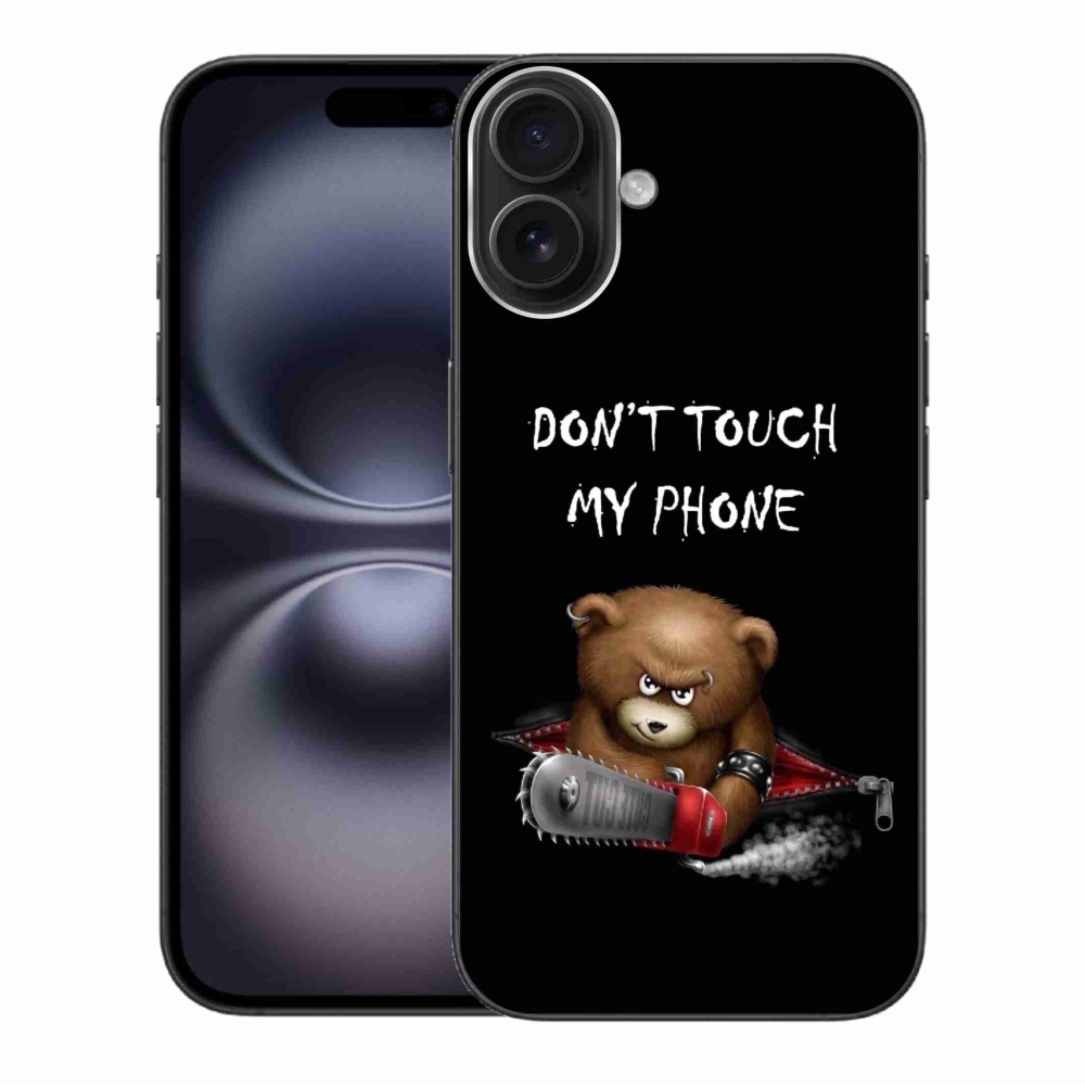 Gélový kryt mmCase na iPhone 16 Plus - nesiahaj na telefón