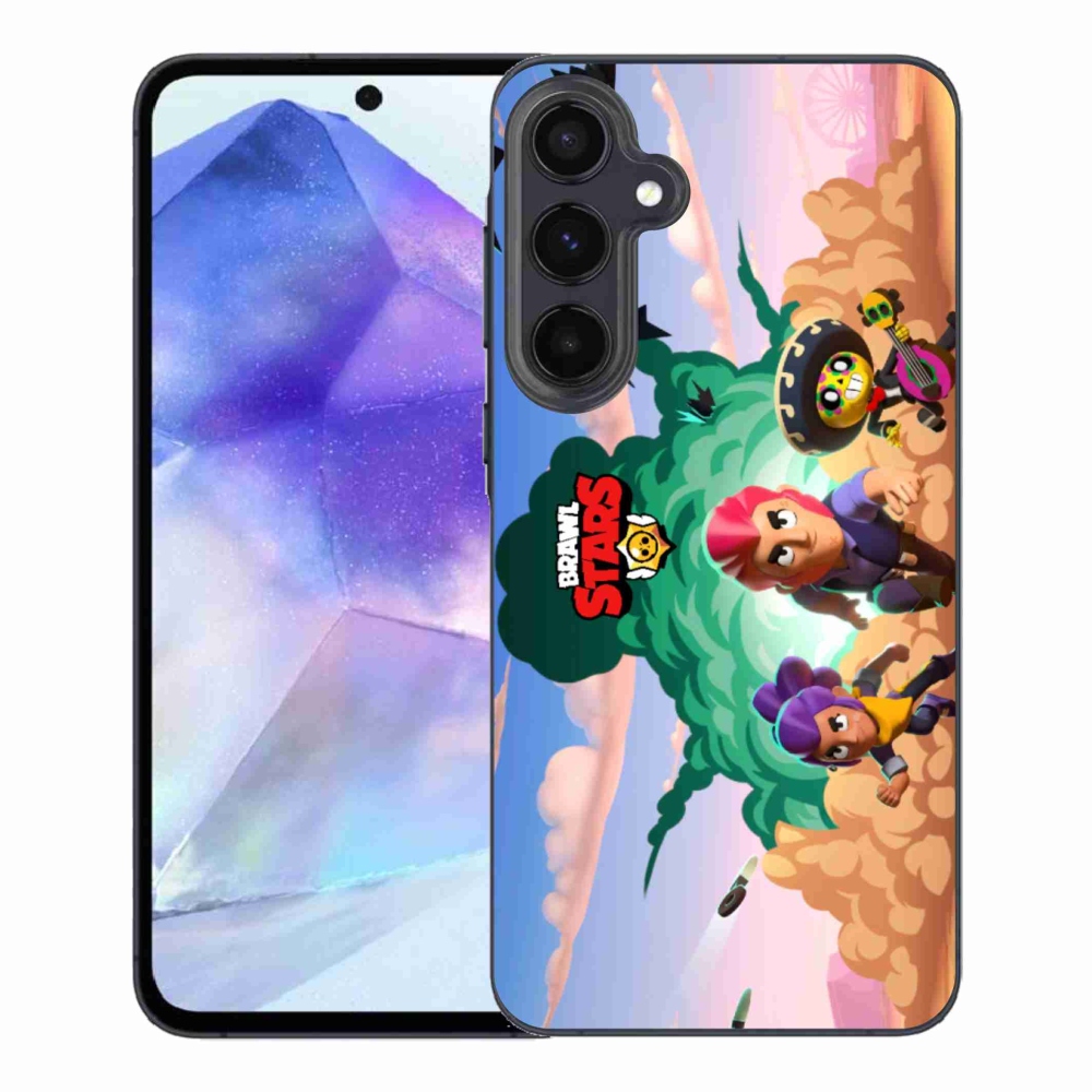 Gélový kryt mmCase na Samsung Galaxy A55 5G - brawl stars