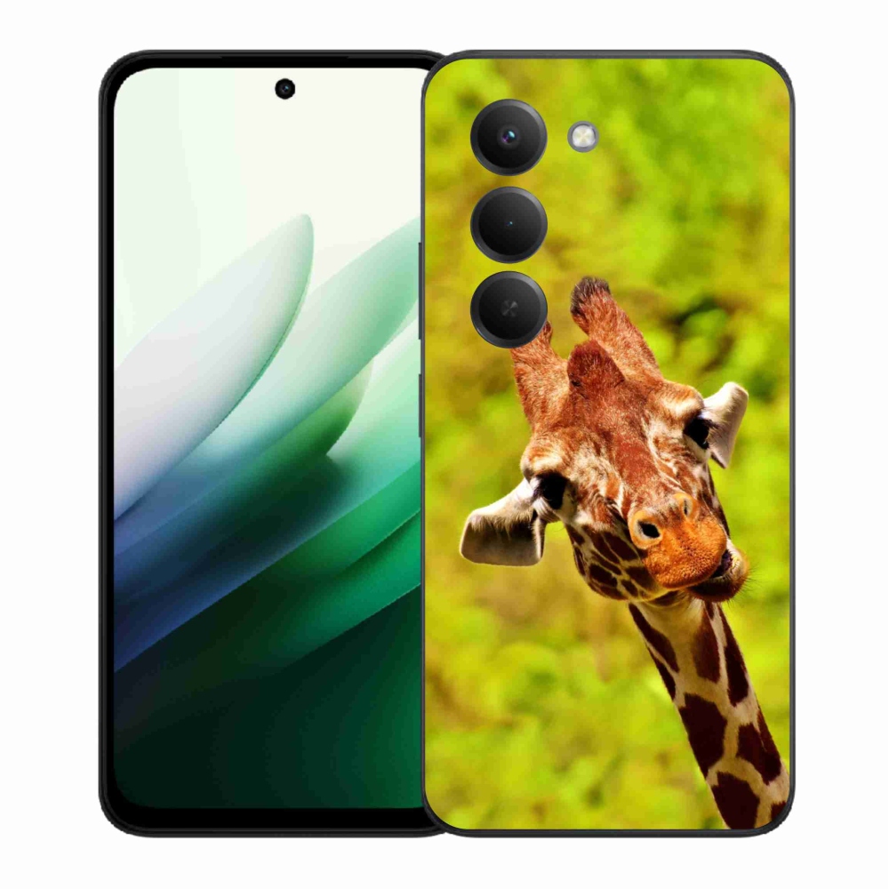 Gélový kryt mmCase na Xiaomi Redmi 15 5G (169mm) - žirafa