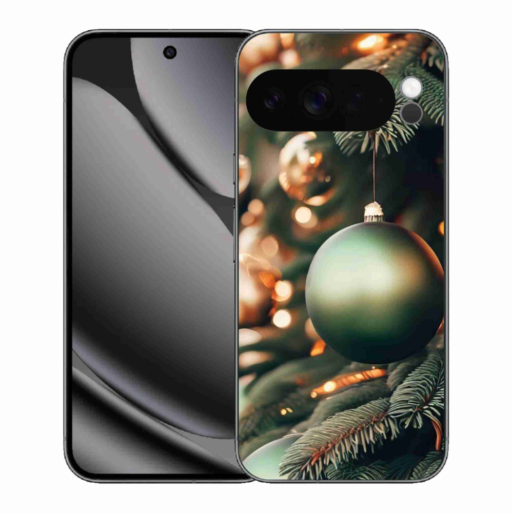 Gélový kryt mmCase na Google Pixel 10 Pro XL - vianočné ozdoby 1