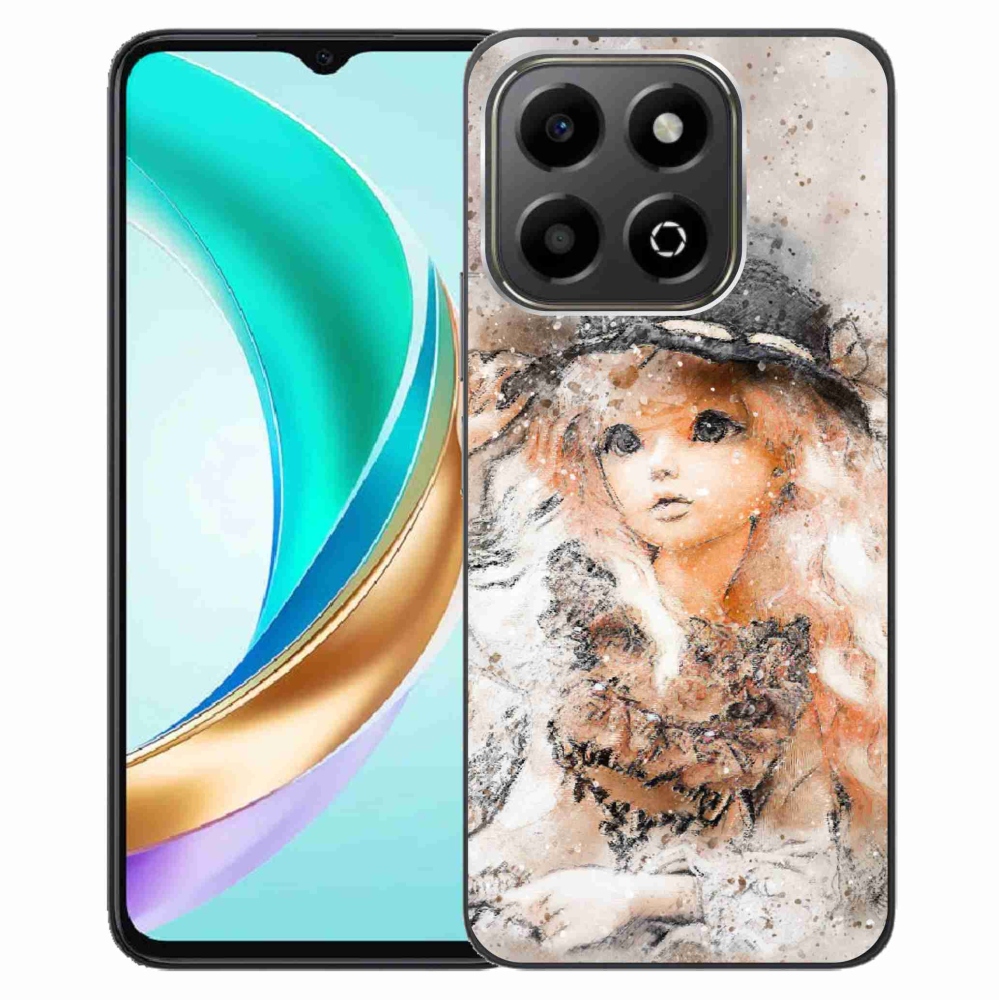 Gélový kryt mmCase na Honor X6b - dievčatko s klobúkom