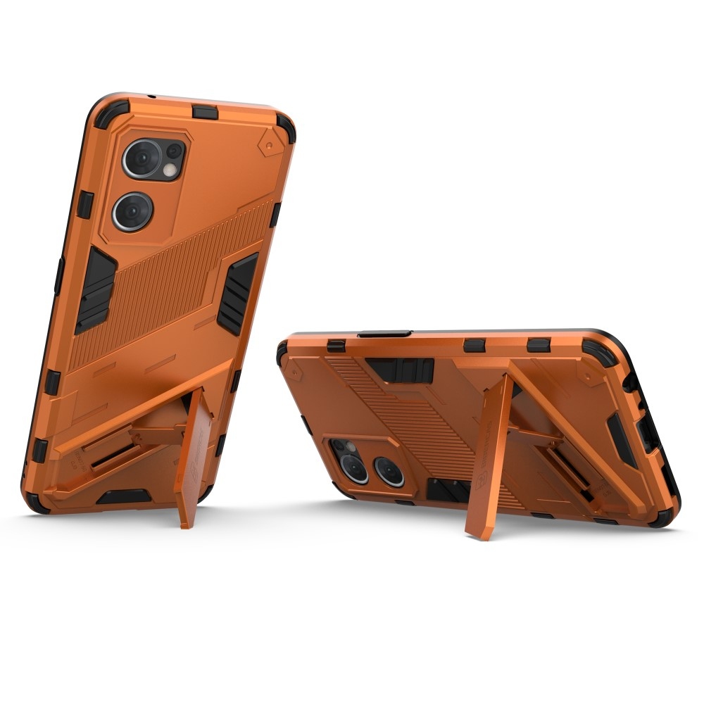 Armory odolný kryt pre Oppo Find X5 Lite - oranžový
