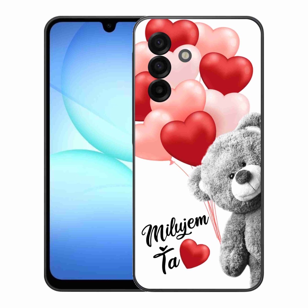 Gélový kryt mmCase na Samsung Galaxy A17 4G/5G - milujem Ťa sk
