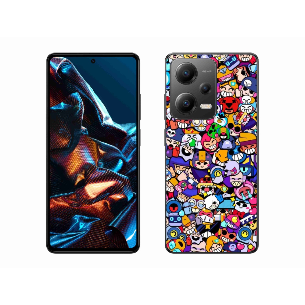 Gélový kryt mmCase na Xiaomi Redmi Note 12 Pro 5G - brawl stars 2