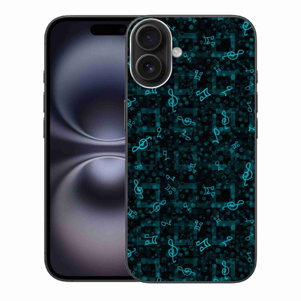 Gélový kryt mmCase na iPhone 16 Plus - noty 1