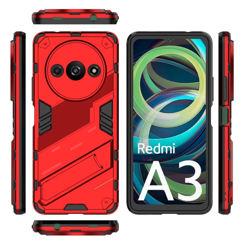 Armory odolný kryt na Xiaomi Redmi A3 - červený