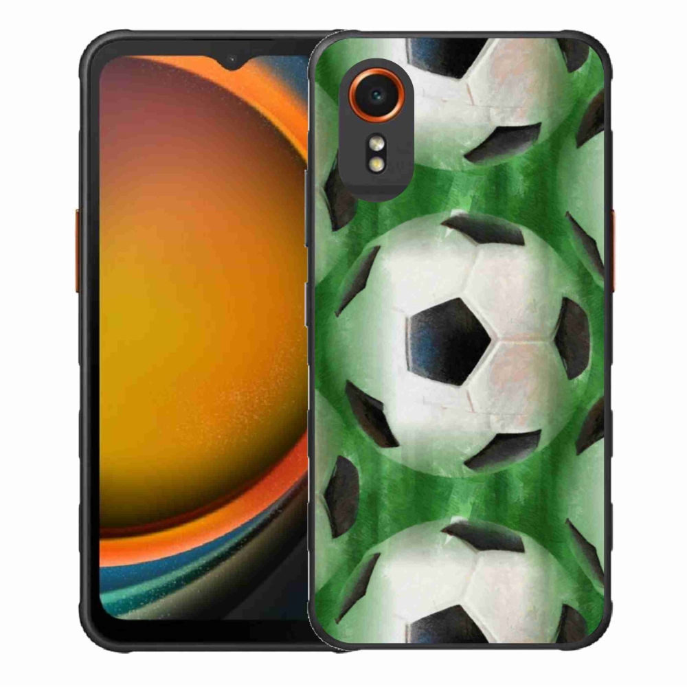 Gélový kryt mmCase na Samsung Galaxy Xcover 7 - futbalová lopta