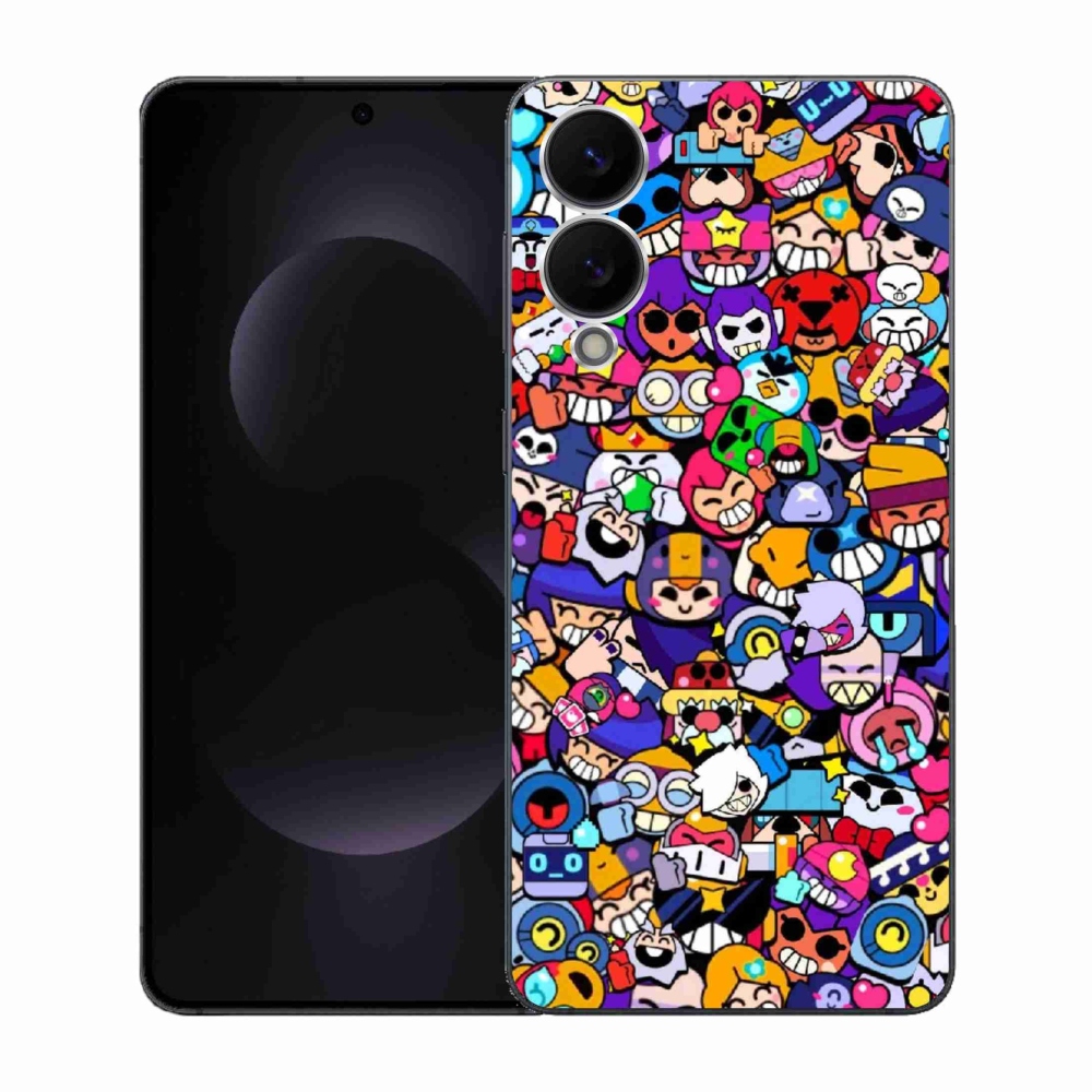 Gélový kryt mmCase na Samsung Galaxy S25 Edge - brawl stars 2