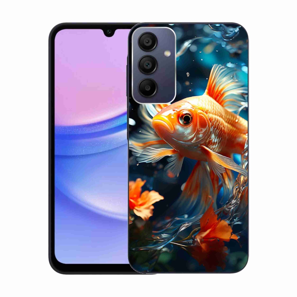 Gélový kryt mmCase na Samsung Galaxy A15 4G/5G - rybka