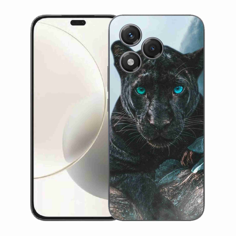 Gélový kryt mmCase na Honor 400 Lite - čierny panter