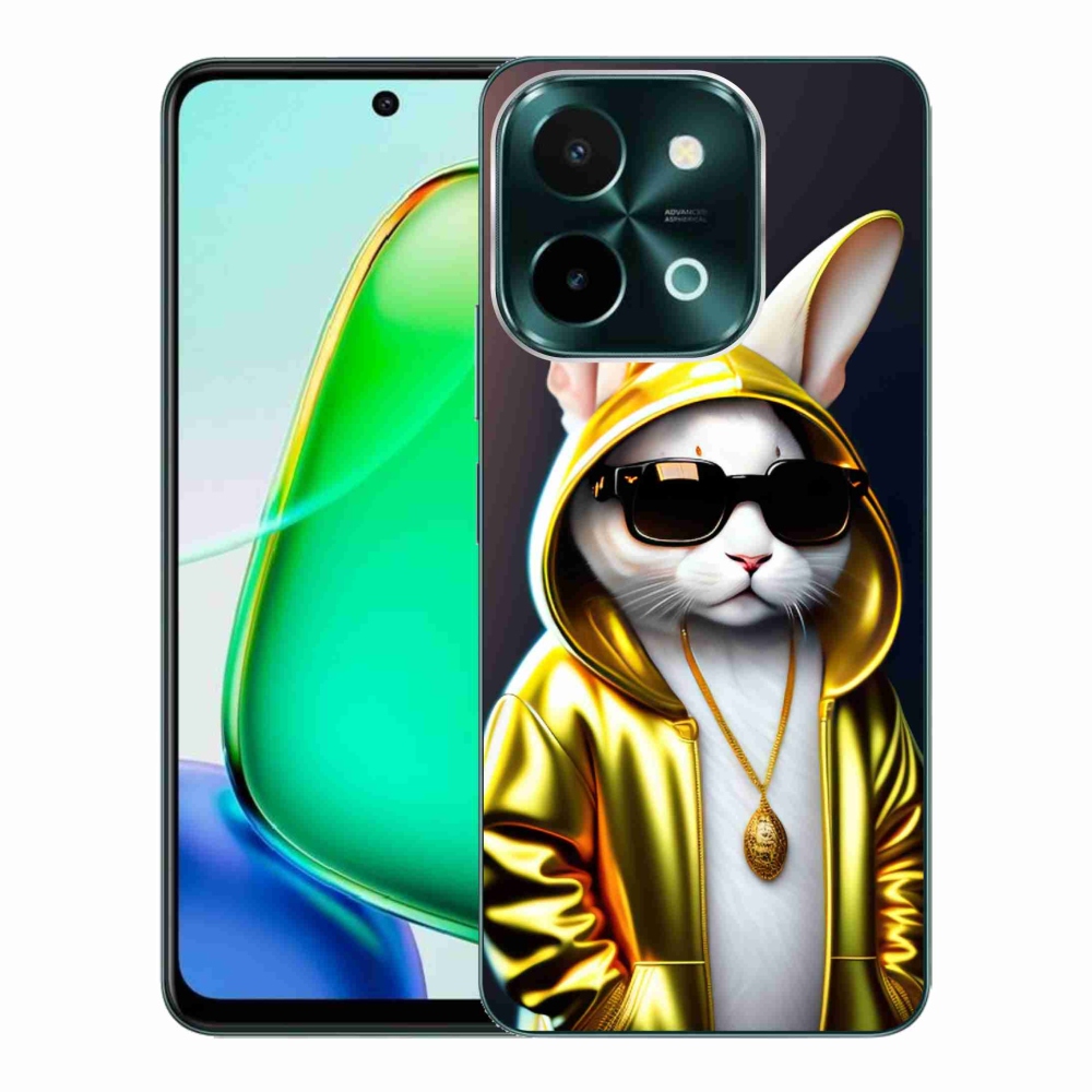 Gélový kryt mmCase na Vivo Y28 - mačka boss