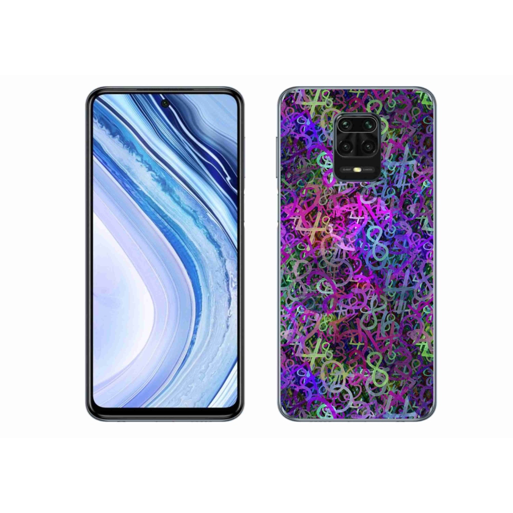 Gélový kryt mmCase na Xiaomi Redmi Note 9S - abstraktný motív 25