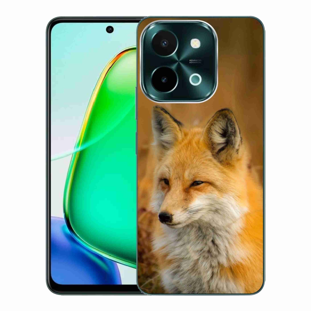 Gélový kryt mmCase na Vivo Y28 - líška
