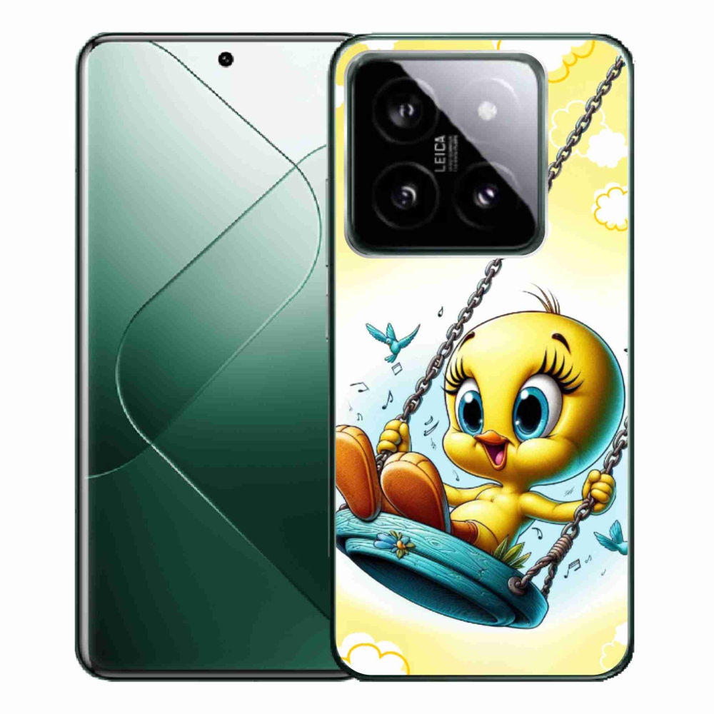 Gélový kryt mmCase na Xiaomi 14 Pro - tweety